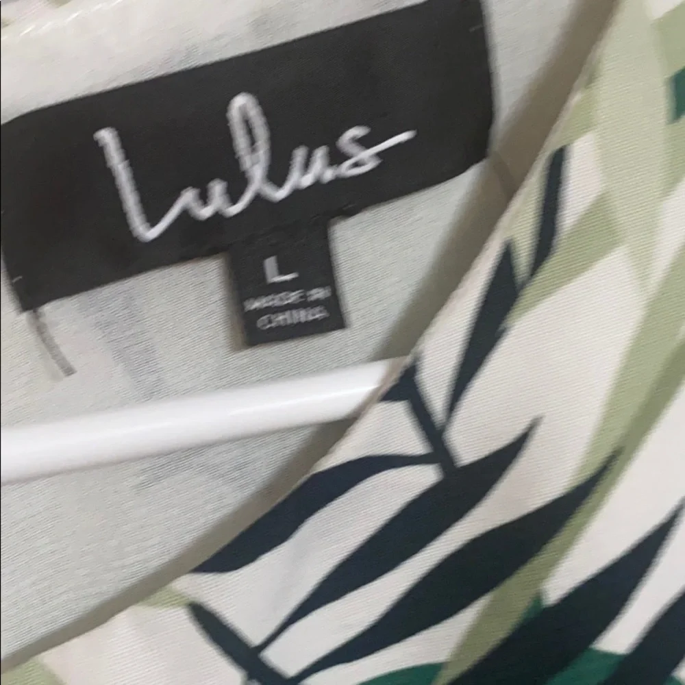 Tropical Lulu’s dress large - Picture 2 of 6